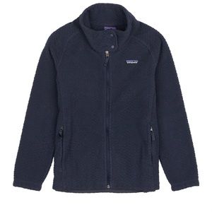 Patagonia Navy Blue/Gray Women's fleece Jacket
